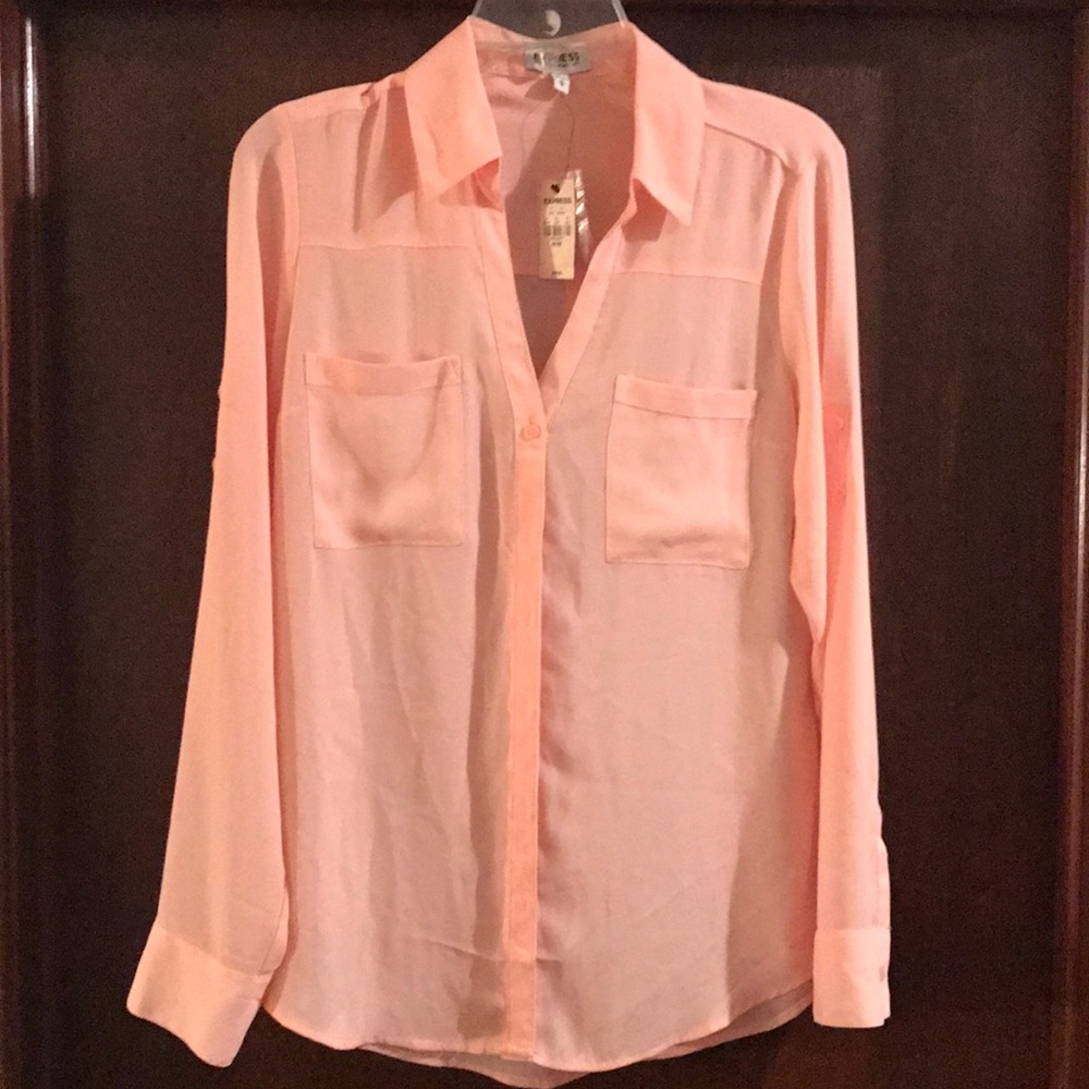 EXPRESS  PINK SHIRT